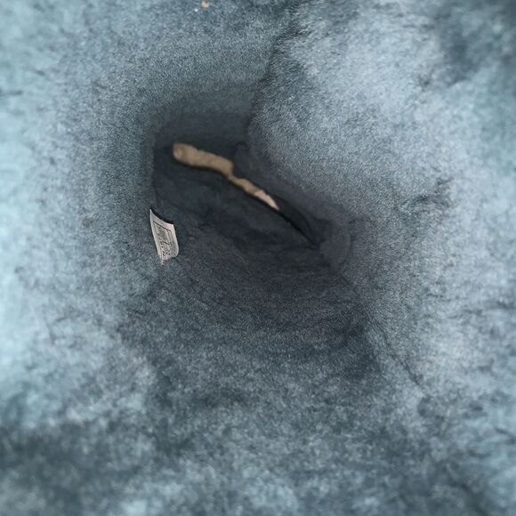 UGG Australia Bailey Button Triplets Womens 10 Teal Green Sheepskin Leather Tall - Picture 10 of 15